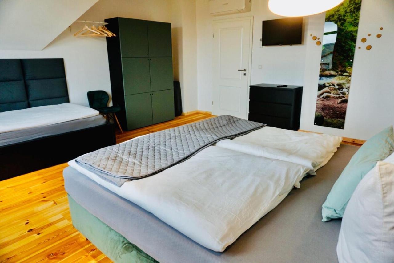Fewo26 Im Sagenharz - Stilvolles Family-Apartment, 2 Sz, Klimaanlage, Wlan, Netflix & Free Parking Thale Buitenkant foto