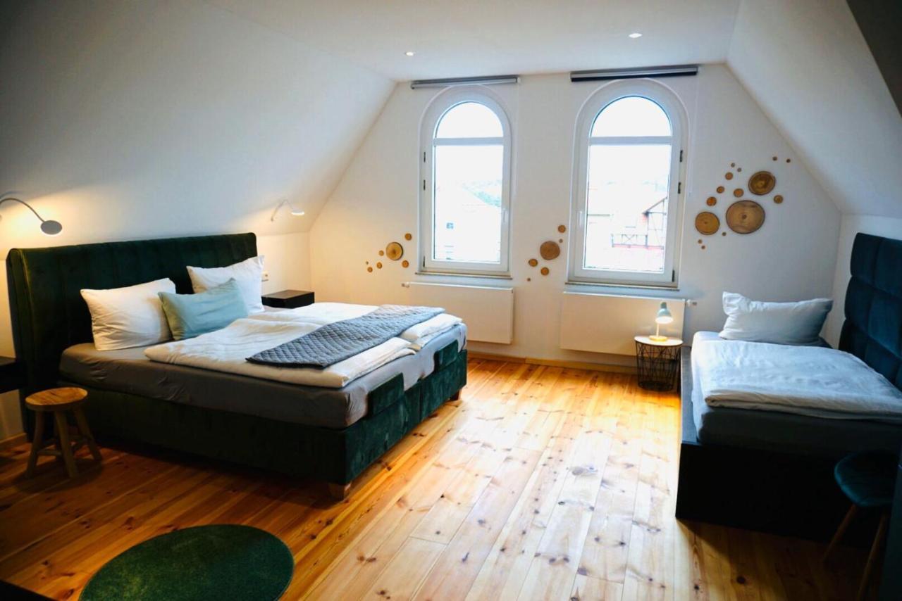Fewo26 Im Sagenharz - Stilvolles Family-Apartment, 2 Sz, Klimaanlage, Wlan, Netflix & Free Parking Thale Buitenkant foto